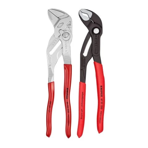 Knipex Cobra 2 Pc 10" Cobra?? Water Pump and Pliers Wrench Set 9K 00 80 147 US