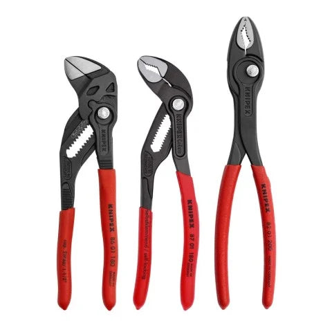 Knipex 9K 00 80 156 US 3 Pc Top Selling Pliers Set