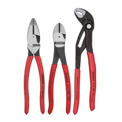 KNIPEX 3 Pc Pro Pliers Set 9K 00 80 157 US