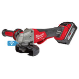 Milwaukee 2882-22 M18 FUEL 4-1/2" / 5" Braking Grinder w/ ONE-KEY Paddle Switch, No Lock