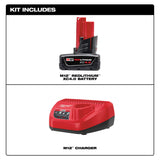 Milwaukee 48-59-2440 M12 XC 4.0 Starter Kit