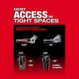 Milwaukee 2569-21 M12 FUEL 3/8" Extended Reach High Speed Ratchet Kit