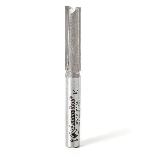 Amana Tool - 45210 Carbide Tipped Straight Plunge High Production 1/4 Dia x 1" 4 S