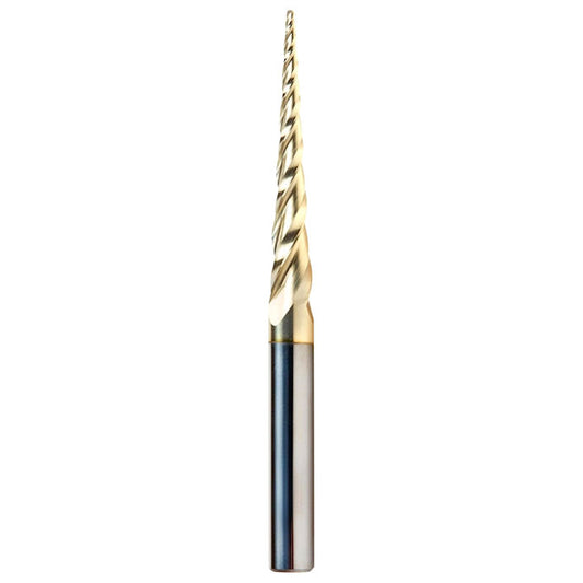 Amana Tool - 46281 CNC 2D & 3D Carving 3.6 Deg Tapered Angle Ball Tip 1/16 Dia x 1/32 Ra