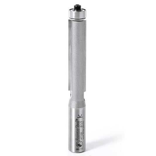 Amana Tool - 47126 Carbide Tipped Flush Trim 1/2 Dia x 2" x 1/2 Shank with Double Ball