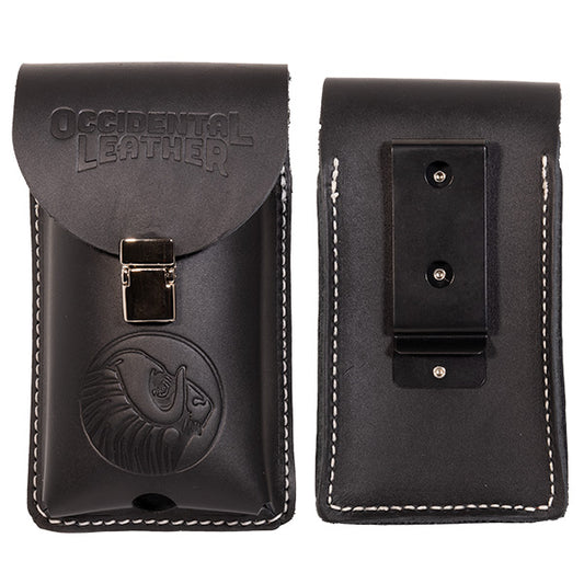 Occidental Leather B5330 CLIP-ON XL LEATHER PHONE HOLSTER