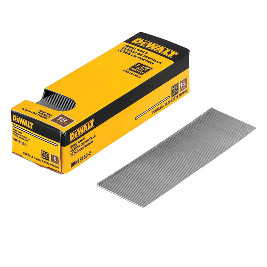DeWalt DBN18150-2 18GA 1-1/2 IN BRAD NAIL (qty 2500)