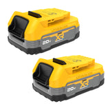 DeWalt DCBP034-2 20V MAX DEWALT POWERSTACK COMPACT BATTERY (2 PK)
