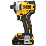 DeWalt DCF809C2 ATOMIC 20V Max Compact Brushless 1/4" Impact Driver Kit