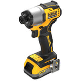 DEWALT DCF840E1 20V IMPACT DRIVER WITH POWERSTACK BATTERY