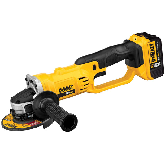 DeWalt DCG412B 20V MAX Lithium-Ion Cordless 4-1/2 in. to 5 in. Grinder (Tool Only)