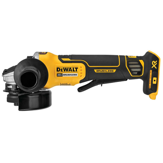 DeWalt DCG413B 4.5" 20V MAX XR Small Angle Grinder With Paddle Switch And Kickback Brake