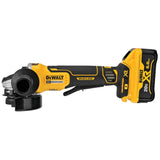 DeWalt DCG413R2 20V MAX* XR?? 4.5 in. Paddle Switch Small Angle Grinder Kit with KICKBACK BREAK