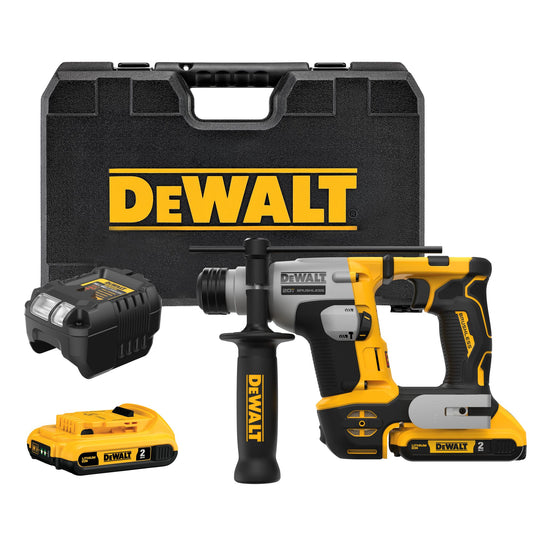 Dewalt DCH172D2 ATOMIC 20V MAX* 5/8 in. Brushless Cordless SDS Plus Rotary Hammer Kit