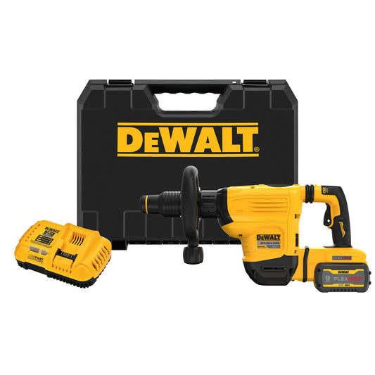DEWALT DCH832X1 60V MAX* 15 lb. Cordless SDS Max Chipping Hammer Kit