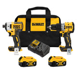 DeWalt DCK249M2 20V MAX XR Brushless 2 Tool Combo Kit