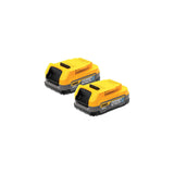 DEWALT DCK254E2 20V MAX Lithium-Ion Brushless Cordless Combo Kit (2-Tool) with Two 1.7 Ahr Batteries, Charger and Bag