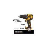 DEWALT DCK254E2 20V MAX Lithium-Ion Brushless Cordless Combo Kit (2-Tool) with Two 1.7 Ahr Batteries, Charger and Bag