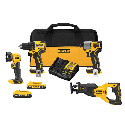 DEWALT DCK427D2 20V MAX 4 Tool Combo Kit