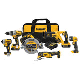 DeWalt DCK694P2 20V MAX XR LI-Ion 6-Tool Combo Kit