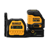 DEWALT DCLE34220G 20V MAX* CORDLESS 2-SPOT GREEN LINE LASER KIT