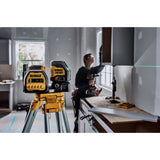 DeWalt DCLE34020GB 20V MAX* CORDLESS CROSS LINE GREEN LASER (TOOL ONLY)