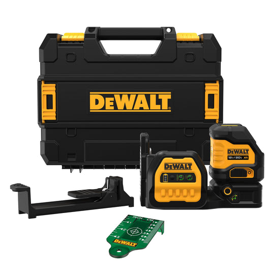 DeWalt DCLE34020GB 20V MAX* CORDLESS CROSS LINE GREEN LASER (TOOL ONLY)