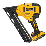 DeWalt DCN650D1 20V MAX XR 15 GA Angled Finish Nailer - Kit