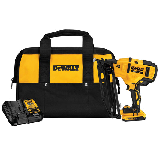DeWalt DCN660D1 20V MAX* XR?? 16 GA Angled Finish Nailer - Kit