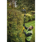 DeWalt DCPH820M1 20V MAX Lithium-Ion Cordless Pole Hedge Trimmer Kit with (1) Battery 4.0Ah, Charger, Sheath and Shoulder Strap Included