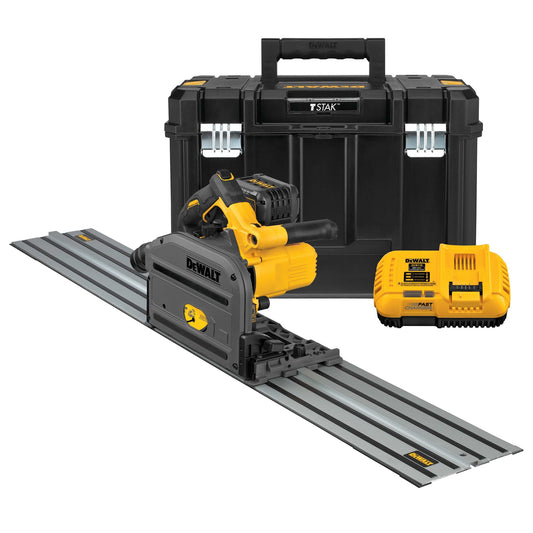 DeWalt DCS520T1 FLEXVOLT 60V MAX Circular Saw, 6-1/2-Inch, Cordless TrackSaw Kit