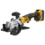 DeWalt DCS571P1 ATOMIC 20V MAX Brushless 4 1/2 in. Cordless Circular Saw Kit with 5.0 Ah Battery Pack, Charger and Bag