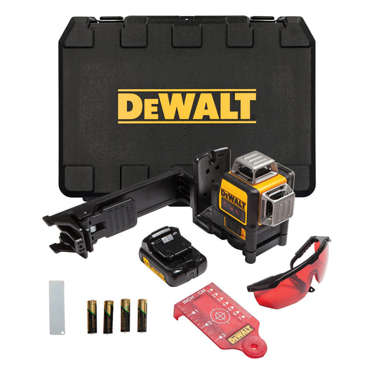 DeWalt DW089LR 12V 3 X 360 Degree Red Line Laser