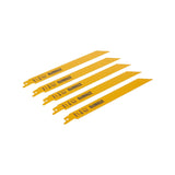 DeWalt DW4809  8" Reciprocating Sawzall Saw Blades 14 TPI Bi Metal