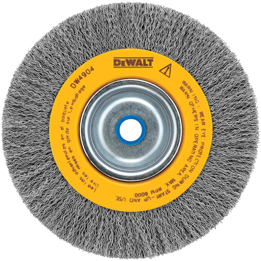 Dewalt DW4904 6" CRIMPED WIRE WHEEL BENCH GRINDER BRUSH