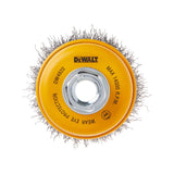 DeWalt DW4920 3" Crimped Cup Brush / Carbon Steel 5/8"-11 Arbor .020