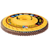 DEWALT DWA8281HCTR Type 27 Ceramic Flap Disc - 60 Grit - 4 1/2" Diameter