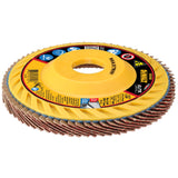 DEWALT DWA8282CTR 4-1/2" STEEL TRIMMABLE FLAP DISC SR80 T27