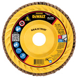 DEWALT DWA8283CTR 5" STEEL TRIMMABLE FLAP DISC SR40 T27