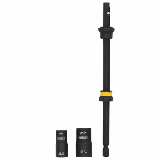 DeWalt DWADENDEXT-2  FLEXTORQ 6” 4-in-1 DOUBLE ENDED NUT DRIVERS