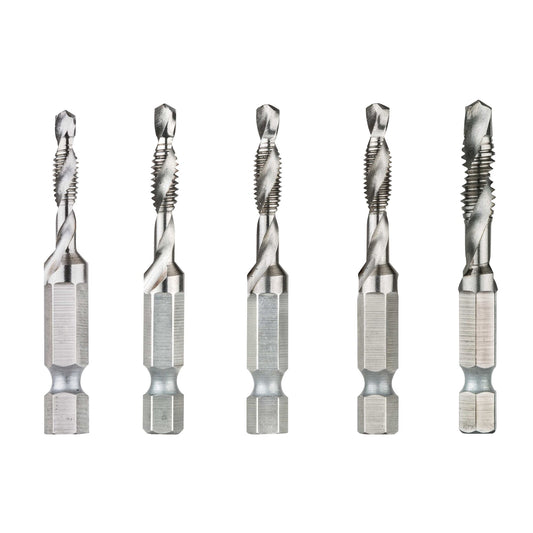 DEWALT DWADT5SET 5-Piece Drill Tap Set