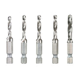 DEWALT DWADT5SET 5-Piece Drill Tap Set