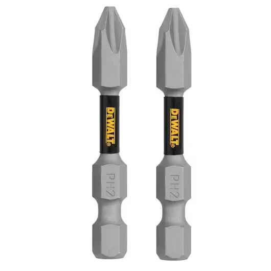 DeWalt DWAF2PH2TG2 DEWALT TOUGHGRIP 2IN PHILLIPS #2 2PK