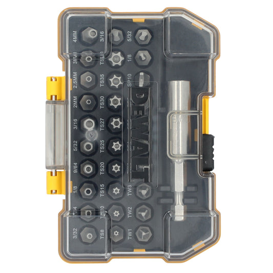 DeWalt DWAX200 31 Piece Assorted Security Bit Set