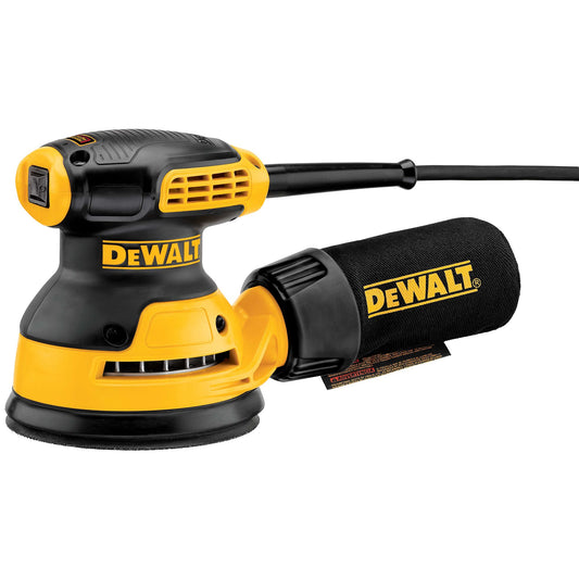 DeWalt DWE6421K 5" Random Orbit Sander, Single Speed, H & L Pad