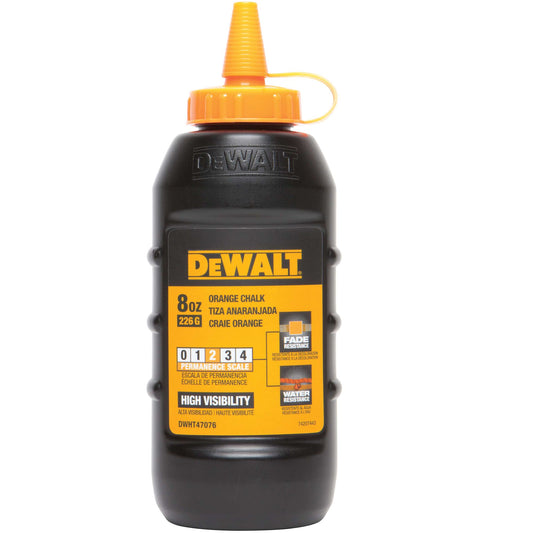 DeWalt DWHT47076 8 Oz Chalk - Orange HiVis