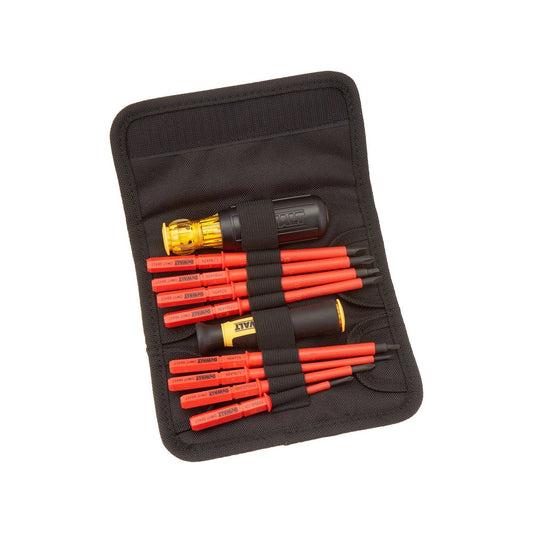 DeWalt DWHT66417 VINYL GRIP INSULATED SCREWDRIVER SET - 10 PC