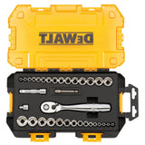DeWalt DWMT73804 34 Piece 1/4" & 3/8" Drive Socket Set