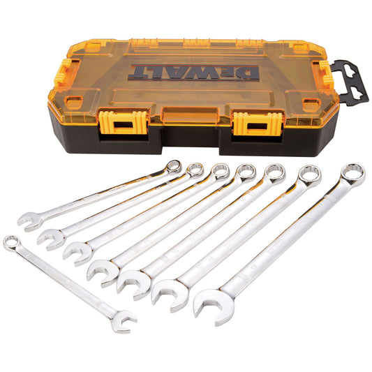 DeWalt DWMT73810 8 Piece Metric Combination Wrench Set