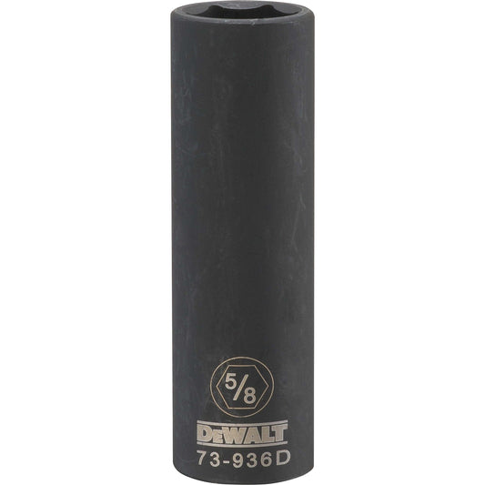 DeWalt DWMT73936OSP Mechanics 6 Point 1/2" Drive Deep Impact Socket 5/8" SAE